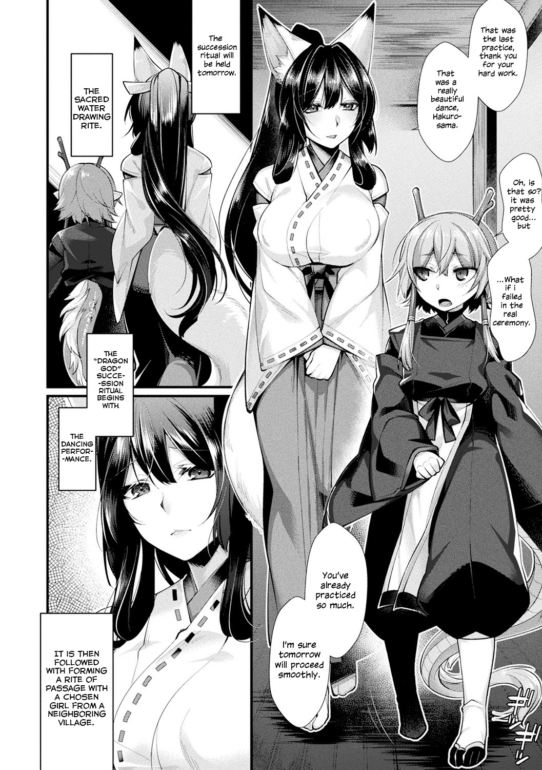 Hentai Manga Comic-Flowers Blooming in White Dew-Read-2